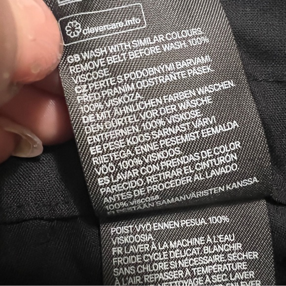 H&M Paperbag Pull On Pants 10 NWT - Picture 7 of 7